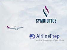 AirlinePrep and Symbiotics logos